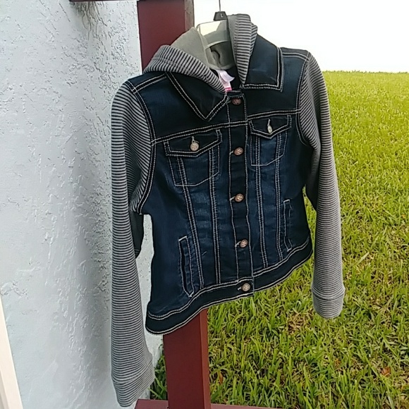 No Boundaries denim hoodie - Picture 2 of 5